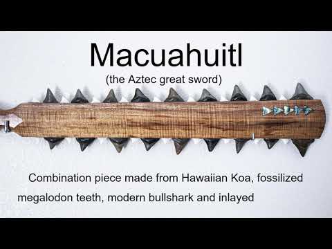 Macuahuitl - The Aztec GreatSword with a Hawaiian twist!