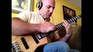 Video thumbnail for Michael manring THE ENORMOUS ROOM cover.  Played with zon vb4 bass guitar by Jerzy Six