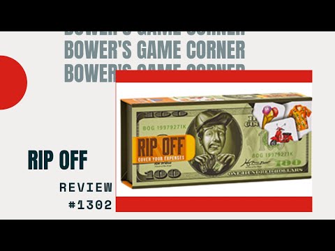 Bower's Game Corner #1302: Rip Off Review