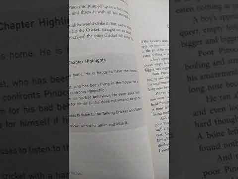 The Adventures of Pinocchio Ch 1 to 9 Class 7