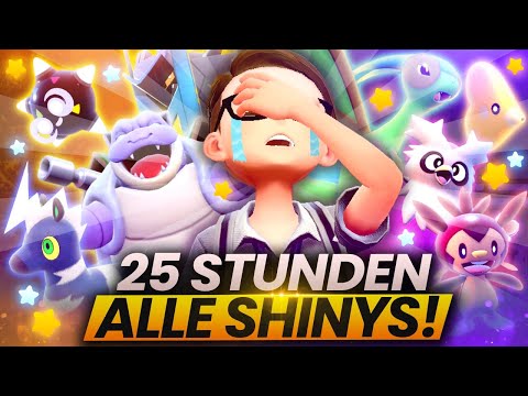 Ich habe 25H um so viele SHINY POKEMON wie möglich zu fangen!