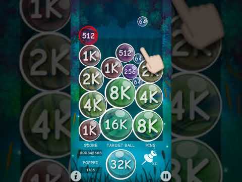 Double the Bubble (Android Game Like 2048) Recording 1
