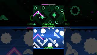 PROBLEMATIC LAYOUT VS ORIGINAL