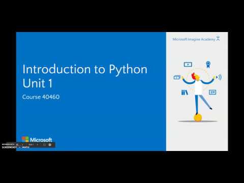 Python Unit 1 Module 1 Ppt