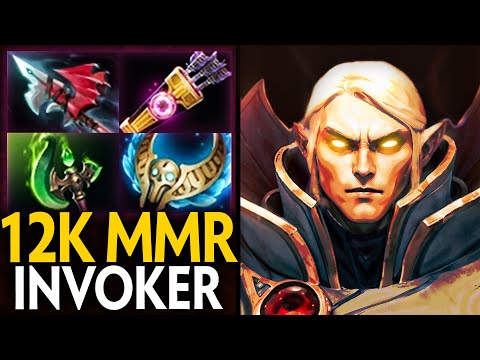 12K MMR YOUNGG INVOKER vs MONKEY KING MID | Dota 2 Invoker