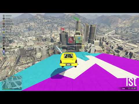99.999% Kids quit This IMPOSSIBLE Mega Ramp Challenge In GTA 5! @thecasetoopapa