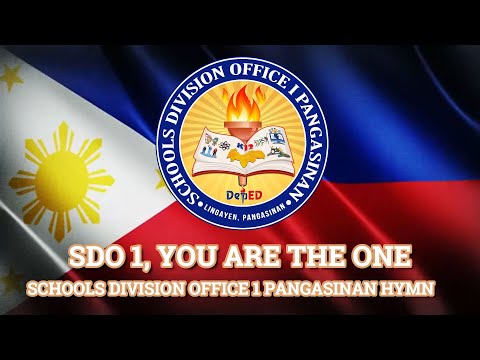 SDO1, You Are The One (SDO1 Pangasinan Hymn) with Lyrics