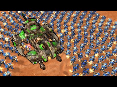 How many Marines does it take to take down a Battlecruiser?