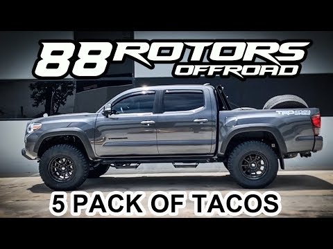 Toyota Tacoma Compliation Lifted Wheels & Tires