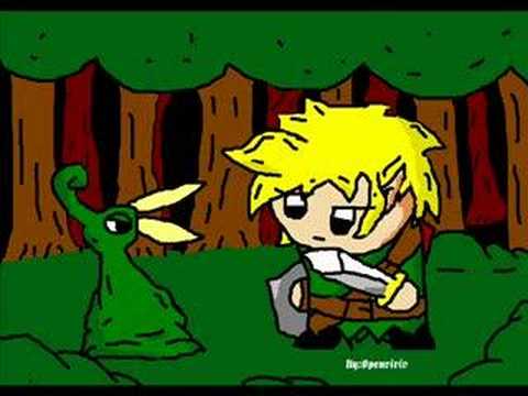 Zelda minish cap Minish Woods Nes style