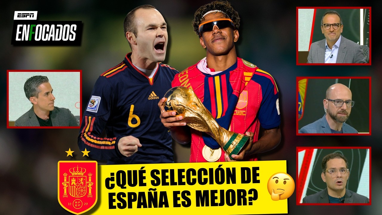 ESPAÑA 2010 vs 2026. La generación de INIESTA o la de LAMINE YAMAL ¿Cuál es MEJOR? | Enfocados