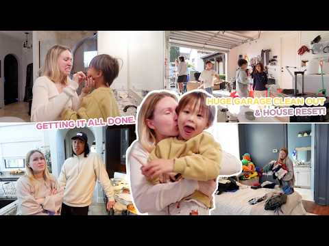 GETTING IT ALL DONE, GARAGE CLEAN OUT & HOUSE RESET!