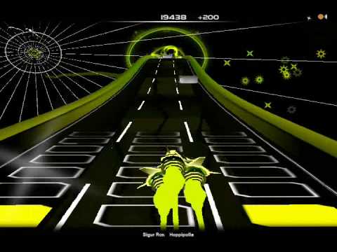 Sigur Ros - Hoppipola - Audiosurf