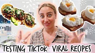 TESTING OUT VIRAL TIKTOK RECIPES...