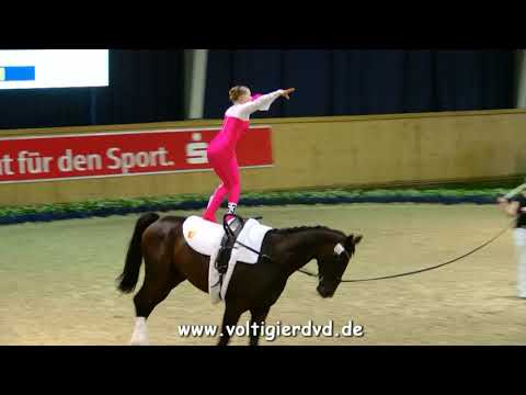 Alisa-Marie Lülf - Damen 25 - DJM Voltigieren Aachen 2017