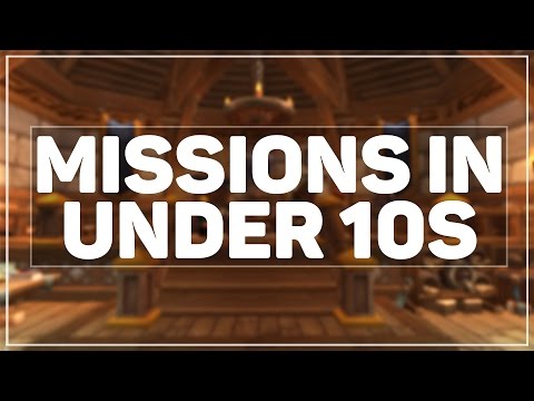 Ultimate Garrison Mission Macro - Under 10 Secs Per Char! [Convenient Gold Making!]