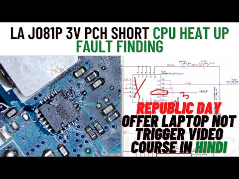 Chiplevel Laptop Repairing Training Practical Hp 15 No Light on DC Jack Dead Motherboard Part 1