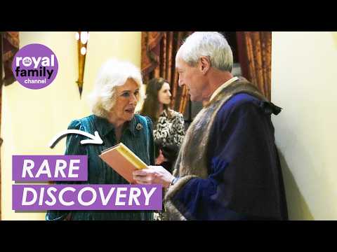 Queen Camilla Uncovers Rare Wine Book Written by Her Grandfather