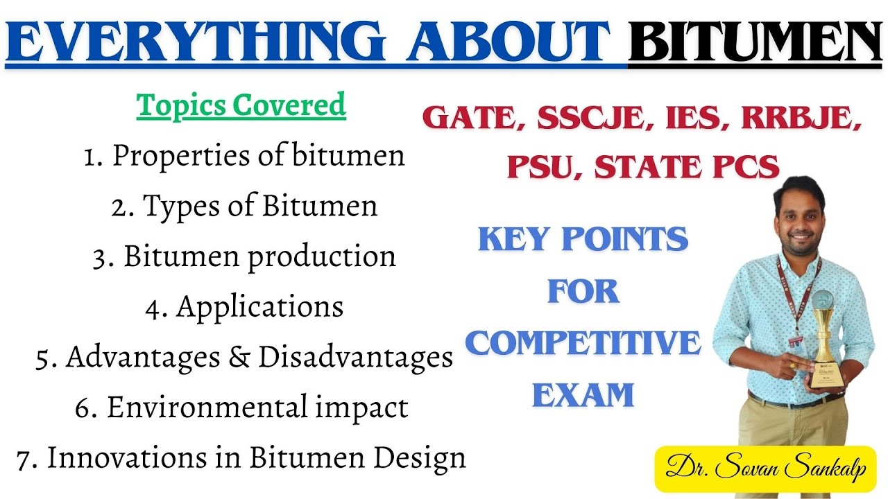 Everything You Need to Know About Bitumen: Types, Uses, and Properties Explained!