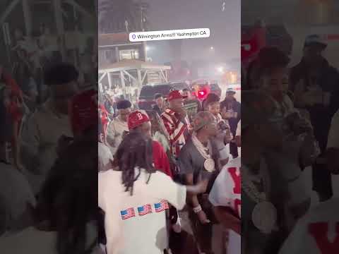 #yg #saweetie and #roddyricch popped out in compton for #4thofjuly 🇺🇸