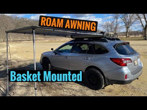 Mounting A Roam Adventure Co. Awning To A Yakima Roof Basket | Wilderness Offroad