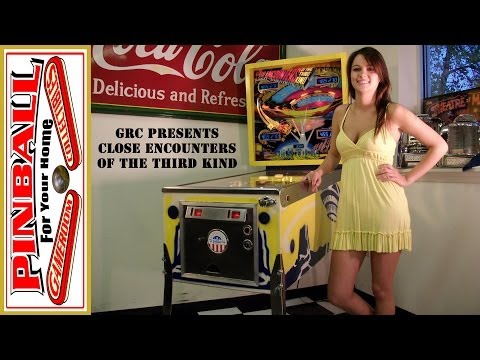 CLOSE ENCOUNTERS Of The THIRD KIND Pinball Machine ~ GRC Blurry Archive Gameplay
