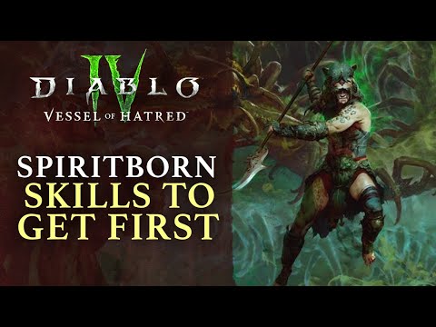Diablo 4: Vessel of Hatred - Spiritborn Skills to Get First