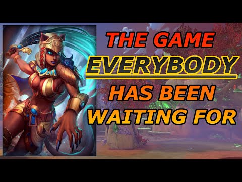 The game EVERYBODY was waiting for! BASTET!!!! - Masters Ranked 1v1 Duel - SMITE