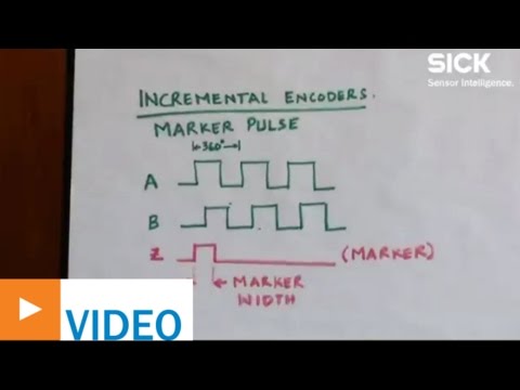 Encoder Videobytes: Marker Pulse Incremental Encoders from SICK