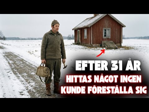 1970: Smeden försvann efter ett jobb på en enslig gård utanför Storuman — efter 31 år hittas något..