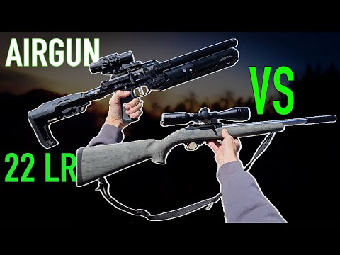 NOT what you thought…. Rimfire 22lr VS .22 Airgun