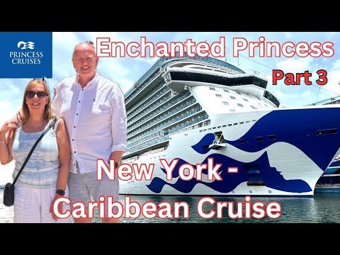 Enchanted Princess | What’s happening at The Boatyard Beach Barbados & Relaxing Sea Day| Part 3