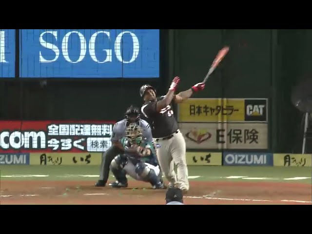 【4回表】マリーンズ・デスパイネ 1点差に詰め寄る反撃の2ラン!! 2016/8/19 L-M