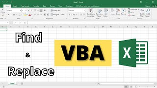 Find and Replace VBA Code in Excel | Remove Comma in Number with Find and Replace VBA | Excel VBA