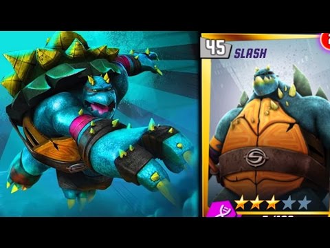 Slash VS Gauntlet Turmoil & Krang (movie) - Mighty Mutanimals TMNT: Legends gameplay 243