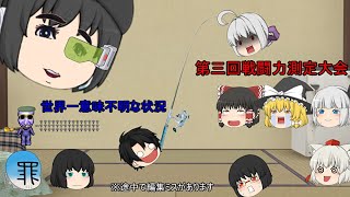「ゆっくり茶番」久々に戦闘力測ろうとしたらおかしくなった