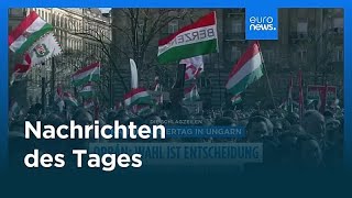 Nachrichten des Tages | 16. März 2026 - Morgenausgabe