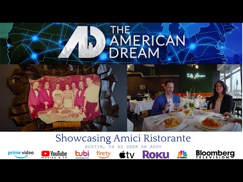 American Dream TV Show - Spotlighting Amici Ristorante