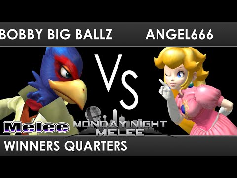 MNM 327 - bobby big ballz (Falco) VS Angel666 (Peach) - Winners Quarters - SSBM Melee