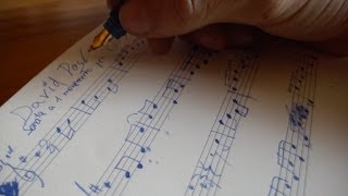 David Posé, Sonata a 1 solo movimiento para Viola