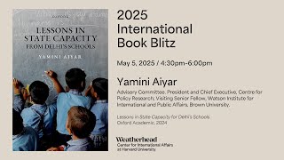 Yamini Aiyar | 2025 International Book Blitz
