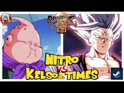 DBFZ Nitro vs Kelso2times (A18, Goku, Gohan) vs (SuperBaby2, MajinBuu, A21LC) Ver 1.31