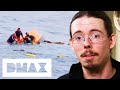 Crew Are In Danger When Small Boat Capsizes During Launch Whale Wars
