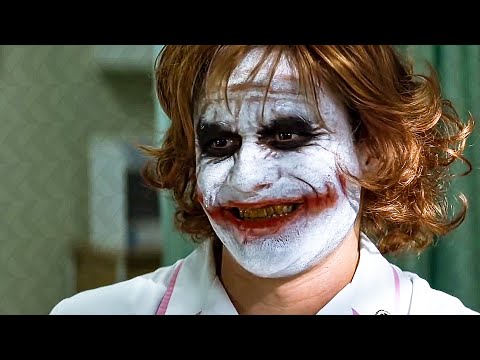 Joker Visits Two-Face In The Hospital Scene - THE DARK KNIGHT (2008) Movie Clip