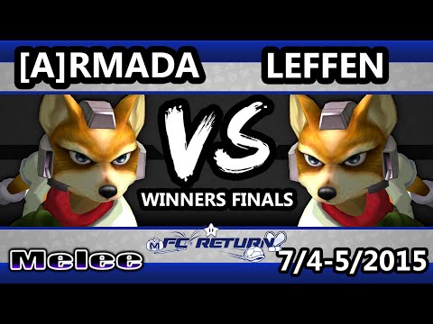 FC Return - [A] Armada (Fox) Vs. TSM | Leffen (Fox) SSBm Winners Finals - Smash Melee
