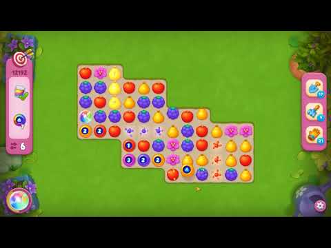 Gardenscapes level 12192 Gameplay #Bubunka