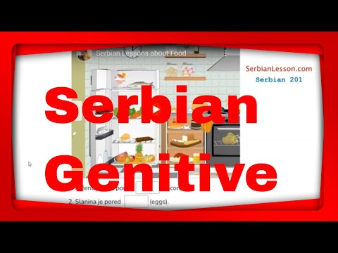 Genitive in Serbian - Serbian 201