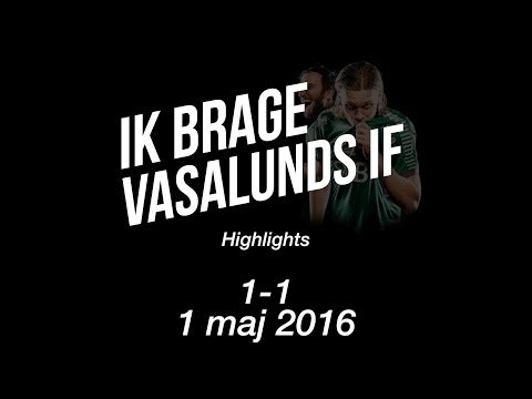 Highlights IK Brage - Vasalunds IF 1 maj 2016 Full HD