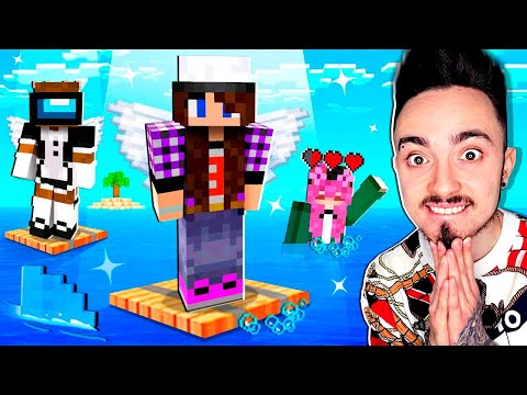 ВОСКРЕСИЛ ДЕВУШКУ НА ОДНОМ БЛОКЕ В ОКЕАНЕ МАЙНКРАФТ!