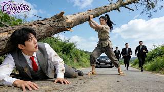 CEO Esmagado Pela Árvore!Todos Desistem—Mas Garota do Campo Levantou Com Próprias Mãos!Amor Começa!